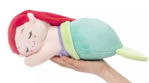 MORIPiLO Morishita Disney Ariel подушка для тела 30 см мягкая игрушка подушка персонажи товары мини подушка для сна Disney Princess Little Mermaid зеленый 4620455