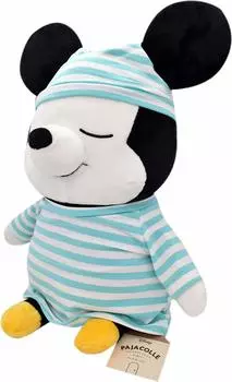 MORIPiLO Morishita Disney Микки Маус Подушка для тела M 45 см Большая мягкая игрушка Подушка для сна Товары для персонажей Подушка для сна Пижама для платья Синяя 4620364
