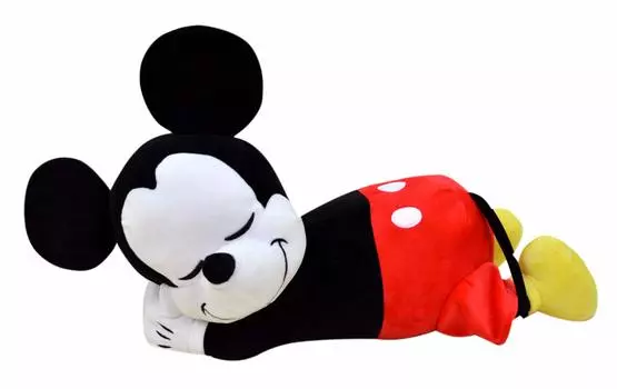 MORIPiLO Morishita Disney Микки Маус Подушка для тела M 45 см Большая мягкая игрушка Подушка для персонажей Подушка Красная 4620176 Приблизительно. Совместный сон