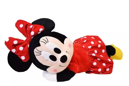 MORIPiLO Morishita Disney Минни Маус Подушка для тела M 45 см Большая мягкая игрушка Подушка для персонажей Подушка Красная 4620071 Приблизительно. Совместный сон