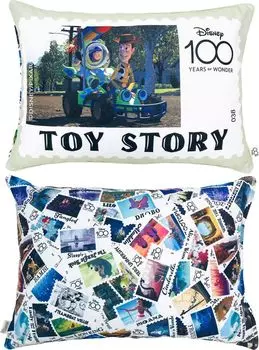 MORIPiLO Morishita Disney Toy Story Pillow Cover 43x63cm Children Adult Washable Character Goods Disney 100th Anniversary Green 4621136