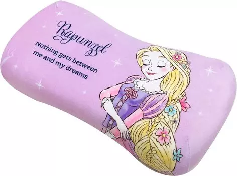 MORIPiLO Morishita Memory Foam Pillow Disney Rapunzel 15x31cm Waist Support Back Support Stuffed Toy Cushion Disney Princess Character Goods Purple