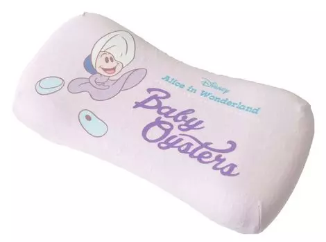 MORIPiLO Morishita Memory Foam Pillow Disney Young Oyster 15x31cm Waist Rest Back Support Stuffed Toy Cushion Character Goods Alice in Wonderland
