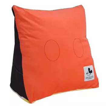 MORIPiLO Morishita Микки Маус Треугольная подушка 50x25 см Подушка для спинки дивана с карманом Товары с персонажами Disney Красный 4620638