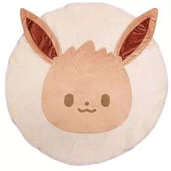 MORIPiLO Morishita Monpoke детское полотенце-одеяло Pokemon Eevee 85x85 см ворсовое одеяло на колени Покемон Товары с персонажами коричневый 4621275