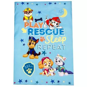 MORIPiLO Morishita Paw Patrol Пододеяльник односпальный 130x180 см Товары для подростков Синий 4621471 Детский