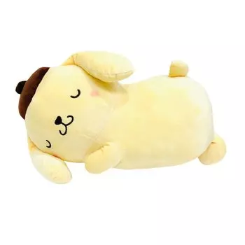 MORIPiLO Morishita Sanrio Pompompurin Подушка для тела M 45 см Большая мягкая игрушка Подушка с изображением персонажей Подушка желтая 4620755 Приблизительно. Совместный сон
