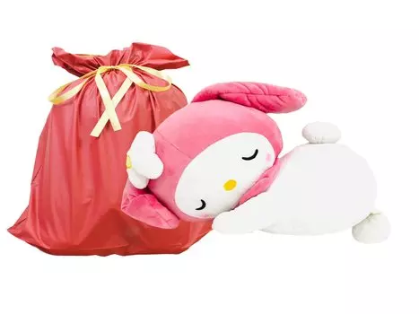 MORIPiLO Подушка для тела Morishita для детей и взрослых My Melody Pink Bag 45 см Мягкая подушка из пушистого материала Товары для персонажей Sanrio 4620758 (Подарок