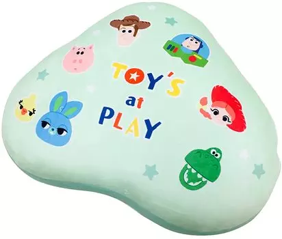 MORIPiLO Подушка для тела Morishita для детей и взрослых История игрушек зеленая 40x27 см пушистый материал мягкая подушка персонаж Товары Disney 4621112