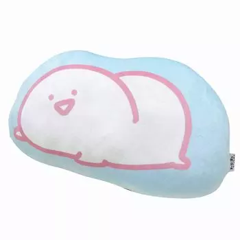MORIPiLO Stationery Cushion 40x30x10cm Character Goods Body Pillow Stuffed Toy With Stationery Blue Morishita 4621554