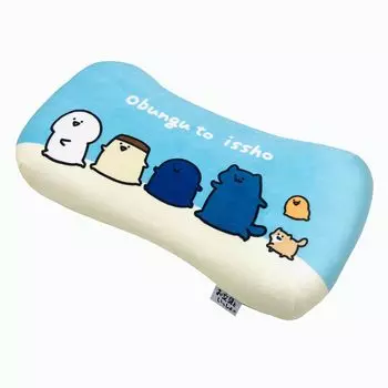 MORIPiLO With Stationery Stationery Memory Foam Pillow 16x33x8cm Waist Rest Back Support Stuffed Toy Cushion Character Goods Stationery Collection
