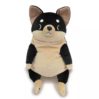 Morisaka Global Mochi Chihuahua L черный 22 x 22 x 30 см плюшевая игрушка чихуахуа успокаивающий моти моти милый животных серии моти MOCI-0350B чёрный