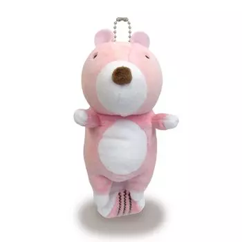 Morisaka Global Mochi Chipmunk Mini 6 x 6 x 13 см розовый плюшевый талисман с шариковой цепочкой Mochi Series MOSH-0120