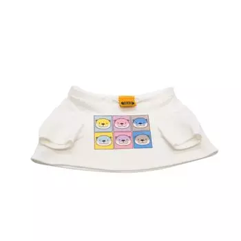 Morisaka Global Mochi Series L Size Mochi Kawaso Block 5 x 2 x 4 см Мягкая игрушка Одежда для одежды Милая красочная Mochi Buru Mochi Cat Mochi Changing белый