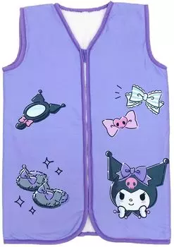 Morishita Sleeper Wearable Blanket Sanrio Purple 50x70 см Детская Взрослая Пижама SANRIO Character Goods 4621254 [MORIPiLO] Куроми-чан