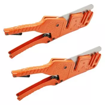 Morisho Air Conditioner Duct Cutter Tool Ratchet Mechanism Blade Cutting Tool Pipe Mall Hose Tube Cable Cover PVC 2 Pieces