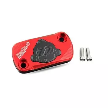 MORITECH Honda MONKEY 125 Крышка бачка для жидкости главного цилиндра КРЫШКА ТОРМОЗА ДВИГАТЕЛЯ CCNC для HONDA MONKEY 125 JB02 JB03 Крышка/тормоз (красный) красный