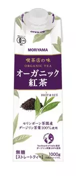MORIYAMA Moriyama Dairy Coffee Shop Вкусный органический черный чай 1 кг x 6 бутылок