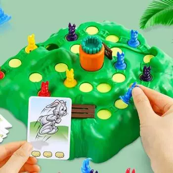 Морковка Бегущий Кролик Спортивный День 5-го Поколения Ravensburger Веселый Кролик Настольная Игра Лучший Выбор Рулетки B360,Корея игра