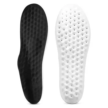 Mornisun No Shock Standing Ultra Size Unisex Insole, усталость, поглощение, работа, Мягкий/Дышащий/Впитывающий пот, Стелька, легкий, Антибактериальный, чёрный