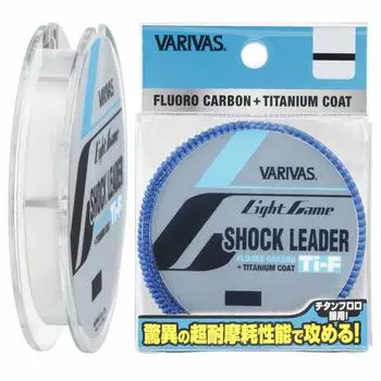 MORRIS Line Light Game Shock Leader Ti Fluorocarbon Natural Number of 30M Number of Natural Color Volumes LB 2.5LB Issues 0.6
