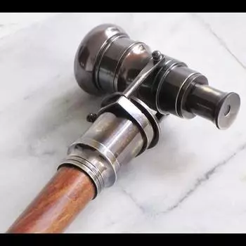 Морская коллекционная антикварная отделка телескоп подзорная труба трость трость