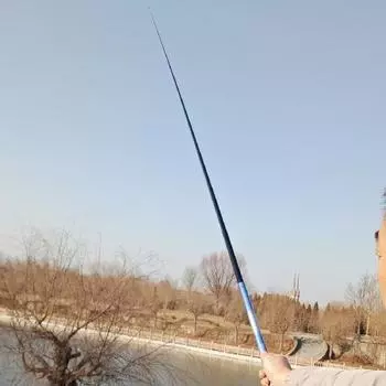 Морская удочка, компактная, удобная для хранения, углеродистая, прочная, портативная, с ручным карманом, лодка для удочки 2.1m