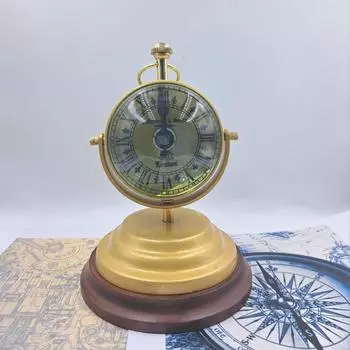 Морские настольные часы Часы ручной работы Антикварные часы Металлические часы Настольные часы как