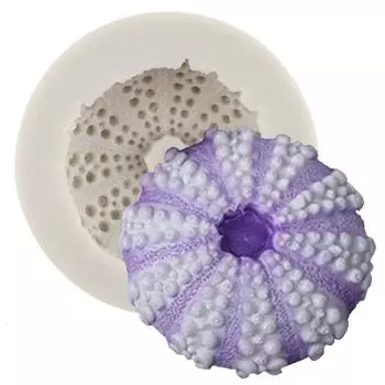 Морской еж силиконовая форма смола глина форма для мыла помадка инструменты для украшения торта шоколадная мастика формы для конфет DIY формы для выпечки