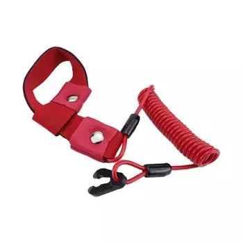 Морской гидроцикл аварийный выключатель ключи шнур, универсальный подвесной лодочный мотор аварийный выключатель двигателя красный