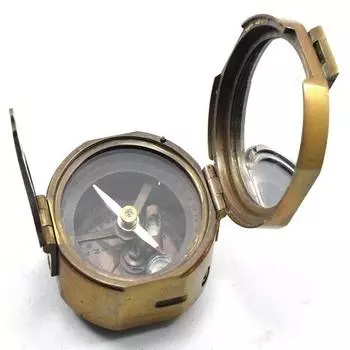Морской компас Brunton из твердой латуни, полнофункциональный компас 2,5 дюйма, компас Stanley London Brunton