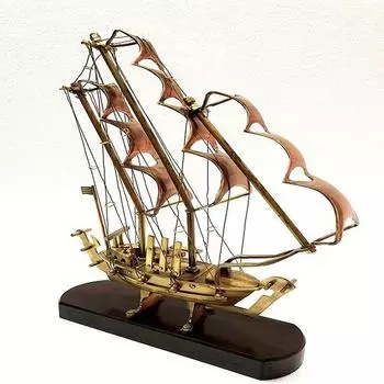 Морской матрос Морской латунный корабль Пираты Коллекционный ВМС США Декор для домашнего офиса