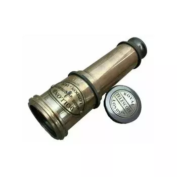 Морской морской телескоп, старинная латунная пиратская подзорная труба, винтажный прицел