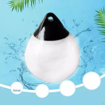 Морской причальный якорный буй Шаровая лодка Плавательные плоты 250mmx310mm