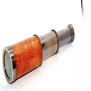 Морской старинный телескоп портативный пиратский зрительная труба латунная регулируемая оптика