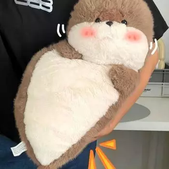 Морской тюлень плюшевая игрушка супер удобная кукла-тюлень игрушка-животное выдра подарок на день рождения