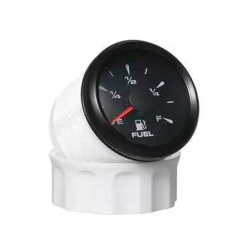 Морской указатель уровня топлива Водонепроницаемый указатель уровня топлива для лодки 0190 Ом 24030 Ом 0180 Ом 10180 Ом 240~33 Ом серебряный