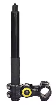 morytrade велосипедная селфи-палка максимум 110 см для шоссейного велосипеда, мотоцикла, экшн-камеры, удлинитель (Руль + + Крепление)