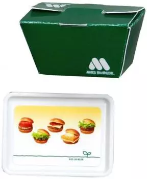 Mos Burger Shop Комоно Набор Редкого сыра Ликка-чан зелёный