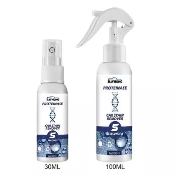 Мощная пена для удаления пятен, универсальное средство для чистки салона автомобиля, 30/100 мл, автоматическая чистка крыши для чистки и обслуживания