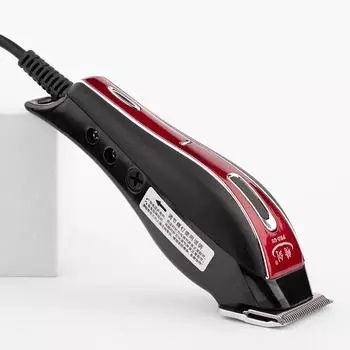 Мощная проводная машинка для стрижки волос для взрослых и детей null красный