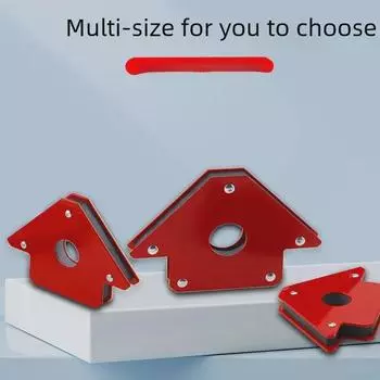 Мощное магнитное многоугловое сварочное приспособление, прямоугольный треугольный кронштейн 90°