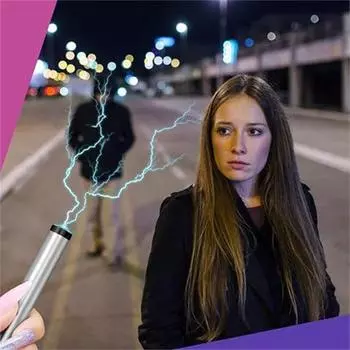 Мощное портативное электрошоковое зарядное устройство USB для самоиспользования зажигалка-зажигалка-свеча