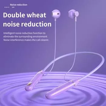 Мощные Bluetooth-совместимые наушники с защитой от пота и низкой задержкой, поддерживающие TF-карту чёрный