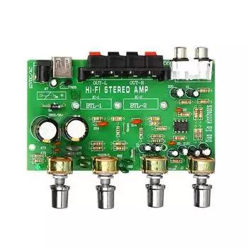 Мощные двухканальные модули усилителя платы автомобильного аудио усилителя улучшают качество вождения благодаря качественному звуку