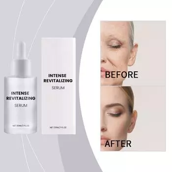 Мощные омолаживающие эссенции улучшают кровообращение лица, разглаживают мелкие морщинки и питают кожу30 мл One Size