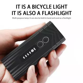 Мощные передние велосипедные фары с интеллектуальным датчиком, перезаряжаемый фонарик для езды ночью на открытом воздухе, горный велосипед