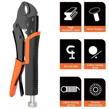Мощные плоскогубцы Многофункциональный зажим Универсальные клещи для нажима Ручной фиксированный универсальный зажим промышленного класса Мощные плоскогубцы