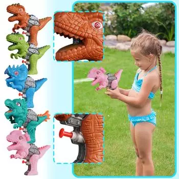 Мощный электрический водяной пистолет для детей/взрослых, автоматические водяные пистолеты, водяные пистолеты-бластеры для летних игрушек для бассейна/пляжа One Size синий