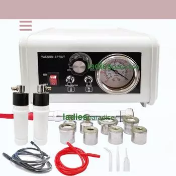 Мощный алмазный пилинг микродермабразия обновление кожи водный спрей отшелушивание морщин пилинг лица косметический аппарат UK чёрный